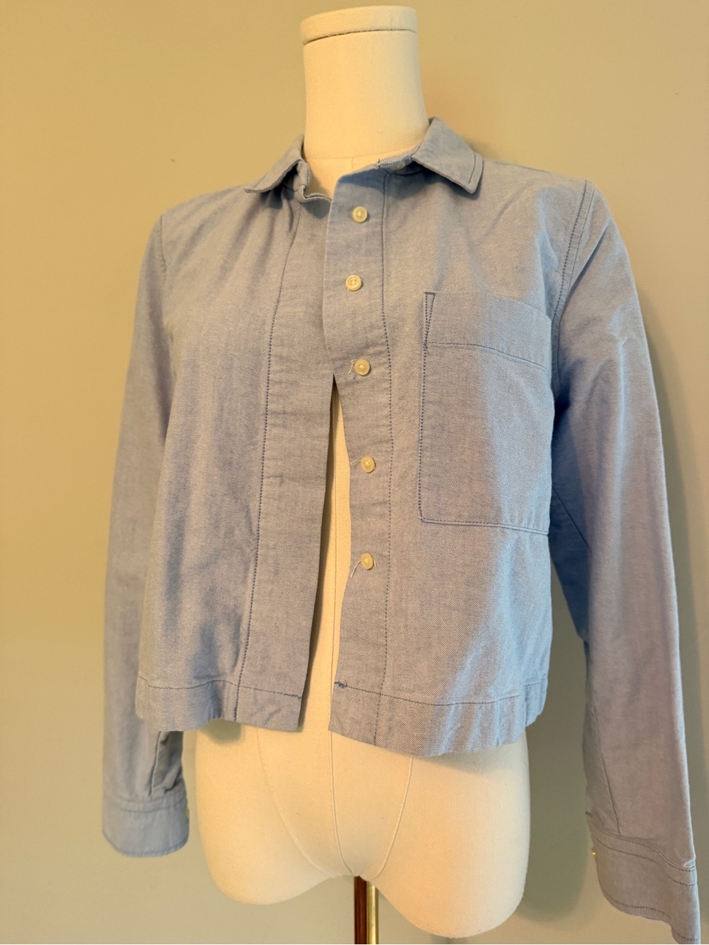 The Way-Short Shirt in Silky Cotton